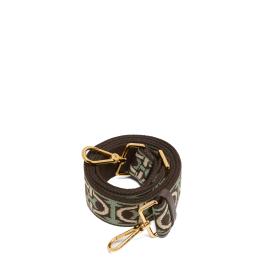 Coccinelle Nastro Monogram Tricolor Multicolor Greenery Brunette - 1