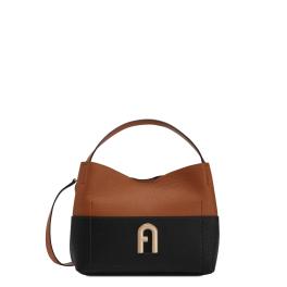 Furla Borsa a mano Primula S Nero Cognac - 1