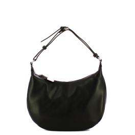 Gaëlle Hobo Bag con logo Nero - 1