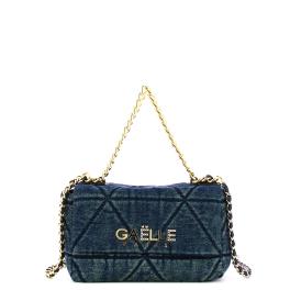 Gaëlle Borsa a spalla Regular Denim Matelassé Blue - 1