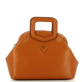 Guess Borsa a mano Errin Frame Cognac - 1