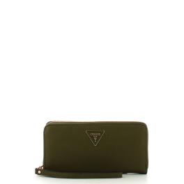 Guess Portafoglio Laurel Zip Around Olive - 1