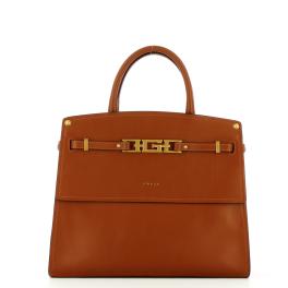 Guess Borsa a mano in pelle Cristina Cognac - 1