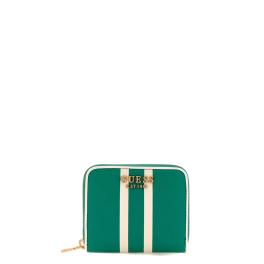 Guess Portafoglio Small Mildred Zip Around Green - 1