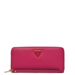 Guess Portafoglio Laryn Zip Around Fuchsia - 1