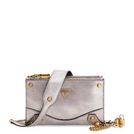 Guess Mini Borsa a bandoliera Amantea Graphite - 1