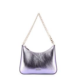Iuntoo Borsa a spalla Media Eleganza Metallic Orchidea - 1