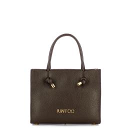 Iuntoo Borsa a mano Piccola Nodo Armonia Cioccolato - 1