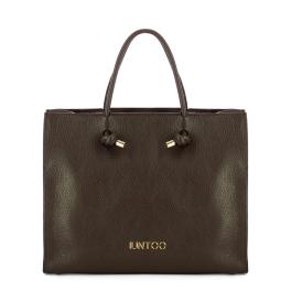 Iuntoo Borsa a mano Nodo Armonia Grande Cioccolato - 1