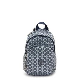 Kipling Zainetto Delia Mini Navy Sign Jacquard - 1