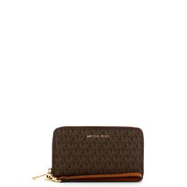 Michael Kors Portafoglio Jet Set Zip Around logato - 1