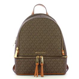 Michael Kors Zaino Rhea Medium logato Brown - 1