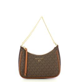 Michael Kors Borsa a spalla Jet Set Charm Small logata Bronzo Acorn - 1