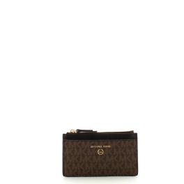 Michael Kors Portafoglio Piccolo Jet Set logato Brown Black - 1