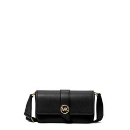 Michael Kors Mini Borsa a tracolla Greenwich Gold Black - 1