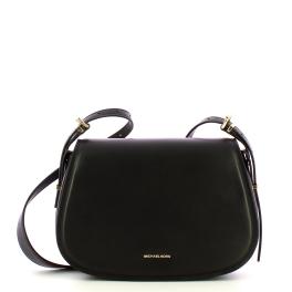 Michael Kors Tracolla Flap Lydia media Black - 1