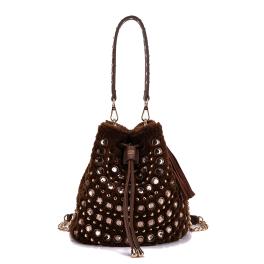 La Carrie Secchiello Andromeda Fur Brown - 1