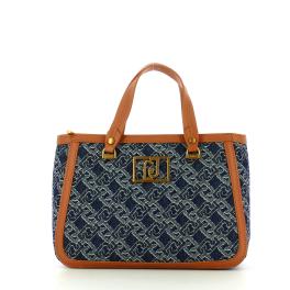 Liu Jo Borsa a mano logata Blu Denim - 1