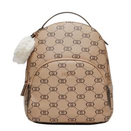 Liu Jo Zaino con logo e charm Tortora Chiaro - 1