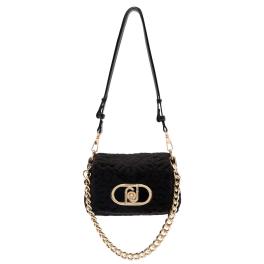 Liu Jo Sottospalla LaPuffy Piccola con ricamo Black - 1