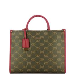 Liu Jo Borsa a mano Media Monogram Red Wine - 1