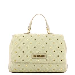 Love Moschino Borsa a mano in Nylon con borchie Lamb - 1