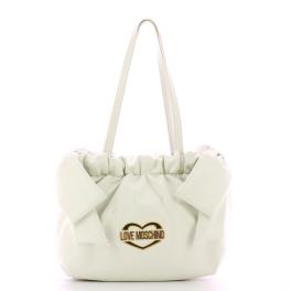 Love Moschino Shopper Double Bow Bianco - 1