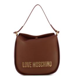 Love Moschino Hobo Bag con logo Testa Moro - 1