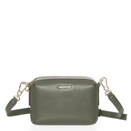 Mandarina Duck Borsa a tracolla in pelle Luna Military Olive - 1