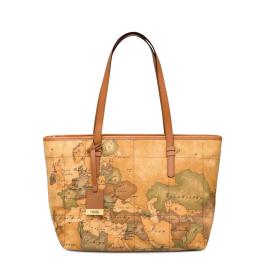 Alviero Martini 1a Classe Shopping Bag Media Geo Classic - 1