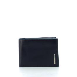 Wallet with coin pouch Blue Square-BLU/2-UN