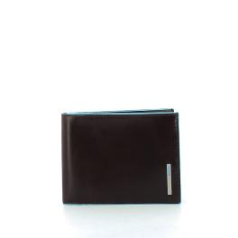 Men wallet with twelve slots Blue Square-MOGANO-UN
