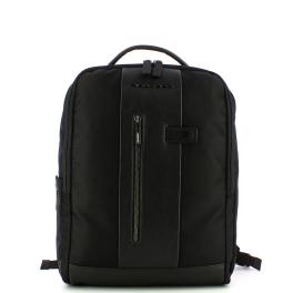 Piquadro Zaino Porta PC Brief 2 15.6 in tessuto riciclato - 1