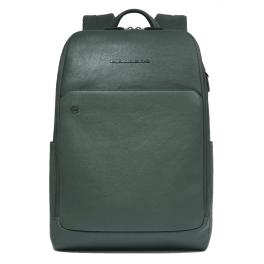 Piquadro Zaino Porta PC Black Square 15.6" Verde Verde - 1