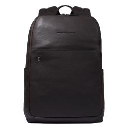 Piquadro Zaino Porta PC Black Square 15.6" Testa Di Moro - 1