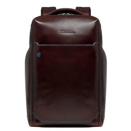 Piquadro Zaino Porta PC Blue Square 15.6" Mogano - 1