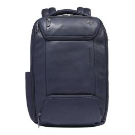 Piquadro Zaino Cronus Porta PC 14" Blu - 1