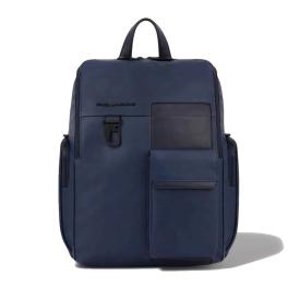 Piquadro Zaino Fast Check Porta PC Finn 15.6 Blu - 1