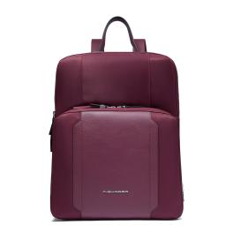 Piquadro Lyra Bordeaux 15.6" Laptop Backpack - 1