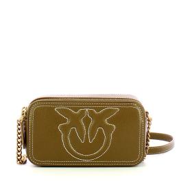 Pinko Camera Case Carrie Mini Piantagione Antique Gold - 1