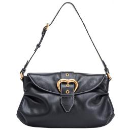 Pinko Borsa a spalla Jolene Classic Nero Antique Gold - 1