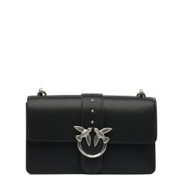 Pinko Tracolla Love One Classic Nero Old Silver - 1
