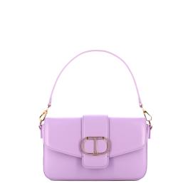 Twin Set Borsa a mano Amie in pelle Lavendula - 1