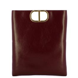 Twinset Shopper Lila flat Burgundy - 1