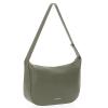 Borsa a spalla in pelle Luna Military Olive - 2