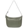 Borsa a spalla in pelle Luna Military Olive - 3