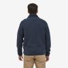 Men's Retro Pile Fleece Jacket New Navy - 3