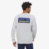 Men's Long-Sleeved P-6 Logo Responsibili-Tee® White - 3