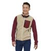 Men's Classic Retro-X® Fleece Vest Dark Natural W Sequoia Red - 2