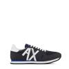 Sneakers in mesh Navy+Optic White - 1